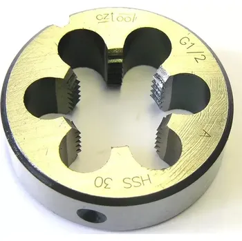 Závitořezný nástroj Závitořezná kruhová čelist HSS - pravý závit G 1 1/2" x 11, EN 24 231 (BU242 112)