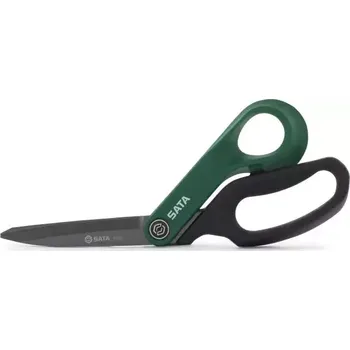 Pracovní nůž Univerzální nůžky 250 mm SATA s dlouhou čepelí a gumou obloženými rukojeťmi (SATAST93128)