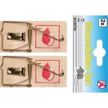 Hubení hlodavce Sada pastí na myši 2dílná (BGS1080782)