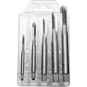 Závitořezný nástroj Strojní závitníky Bučovice Tools M4-M10, HSS, lamač třísek. Sada 5 ks (BU102 010)