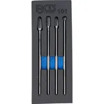 Frézy HM, dřík 6 mm, extra dlouhé 150 mm BGS100101 Sada 4 díly (BGS100101)