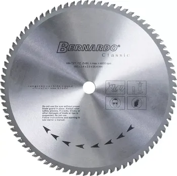 Pilový kotouč SK pilový kotouč Bernardo 350 mm - pro ocel, 58 zubů (BER481060)