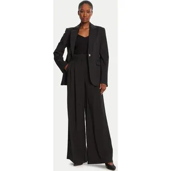 Weekend Max Mara Palazzo kalhoty Adelfi 2525136072 Černá Wide Leg 34