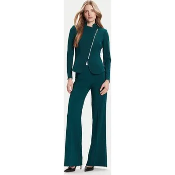 Dámské kalhoty Rinascimento Palazzo kalhoty CFC0125425003 Zelená Wide Leg S