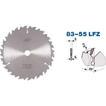 Pilový kotouč Pilový kotouč s SK pr. 700 x 4,4/3,2 x 30 - 44 LFZ, typ 22 5383 (PI225383LFZ700)