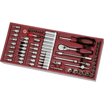 COMPLETO - souprava gola 1/4' s příslušenstvím 66ks KRAFTWERK (KRAF-KR-4900-01B)