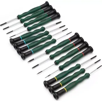 Šroubovák 15 ks. Sada přesných kombinovaných šroubováků (SATAST09317SJ)