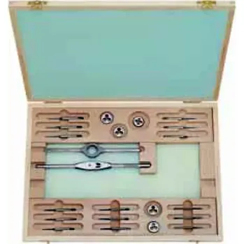 Závitořezný nástroj Souprava závitořezných nástrojů Bučovice Tools UNC 0, HSS (UNC 5-40 - 12-24) (BU345 000)