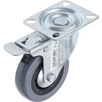 Pojezdové kolečko kolečko s brzdou, otočné se základnou, pr. 75 mm (BGS1081957)