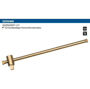 Sada nářadí Zástrčný nástavec - trhák 1/2" Gedore 0400012S délka 320 mm. Nejiskřivý (ATEX) (GED0400012S)