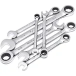 7 ks. Sada kombinovaných ráčnových klíčů SAE - 5/1 (SATAST09023SJ)