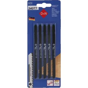 Pilový plátek Přímoč.pilka 5ks 120mm/1.3mm,HCS,33040 (L24077)