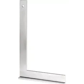 Úhloměr Zámečnický úhelník včetně dorazu, pozinkování, 100 x70mm FORMAT