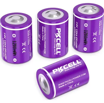 Baterie pro mobilní telefon Lithiová baterie 1/2AA ER14250 3,6 V 1200 mAh - 4 ks