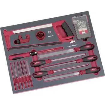 COMPLETO EVA - souprava pilníků, vrtáků a pilky 35ks KRAFTWERK (KRAF-KR-4902-06)