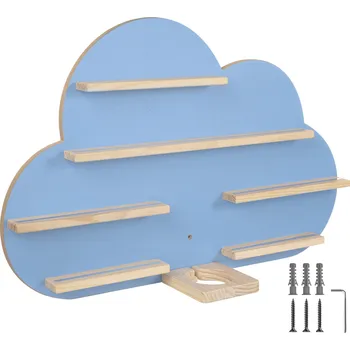 Obývací pokoj TecTake GmbH 405229 police mylittlestory cloud pro až 28 tonies - modrá