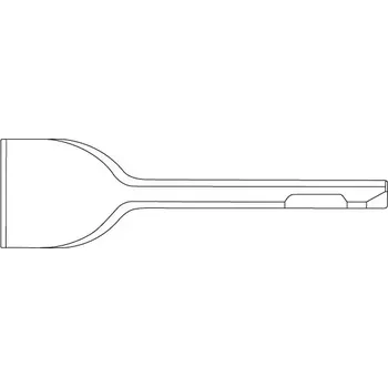 Ruční sekáč Široké ploché dláto Atlas Copco 64 x 178 mm (AC3085040048)
