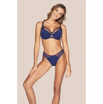 Podprsenka Polovyztužená podprsenka Kinga Sophie Tmavě modrá 70J