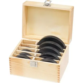 Vymezovací kroužky Bernardo. Sada 12 ks v dřevěné kazetě (BER162510)