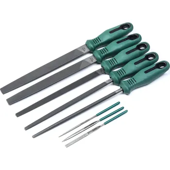 Ruční nářadí Pilníky SATA Tools ST09910 - 8 ks v plastovém pouzdru (SATAST09910)