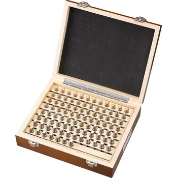 Přesné měřící trny - sada 91 dílů (1,0-10,0 mm) DIN 2269 (BER341020)