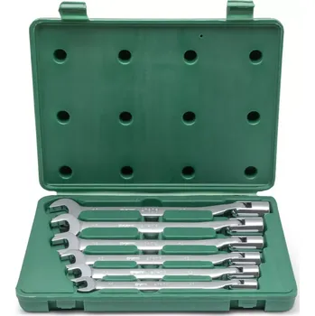 Ruční nářadí 6 ks. Sada metrických nástrčných a očkoplochých kl (SATAST09037SJ)