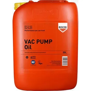 Rocol Vac Pump Oil (Nsf Registered), 20l