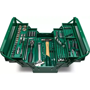 Gola sada Nářadí 1/2" v kovovém boxu SATA ST95104A70-6 Sada 70 dílů (SATAST95104A70-6)