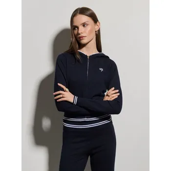 Dámský svetr Svetr s kapucí - L - House - námořnictvo - 142GH-59X