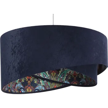 BPS koncept Závěsné svítidlo GALAXY barevné tvary , 1xE27, ø 50 cm Barva: Tmavě modrá
