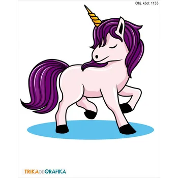 Textilie k potisku Jednorožec 1 – nažehlovačka 14x11cm