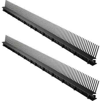 VENTIGRID KOMBI - Ventilační ochranná mřížka s hřebenem, hnědá