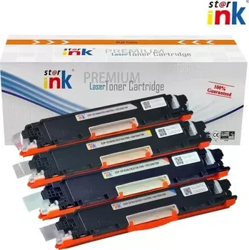 Počítač Starink sada tonerů 130A - CF350A Bk + C/M/Y pro tiskárny HP
