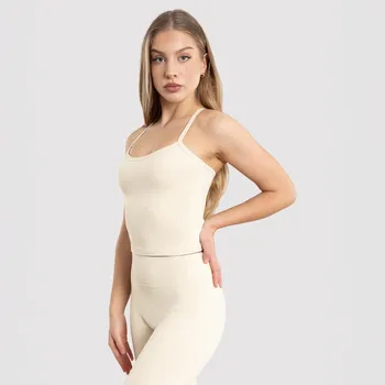 Dámský top Exalted MotionTop Elite krémová XXS