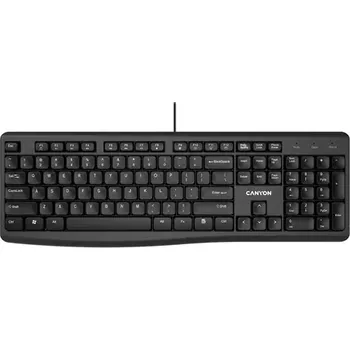 Klávesnice CANYON CNE-CKEY5-CS černá (CNE-CKEY5-CS)