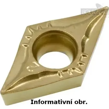 Pracovní nůž Vyměnitelné břitové destičky HM - DCMT 070202. Sada 10 kusů (A2/A3/B2/B3) (BER443133)