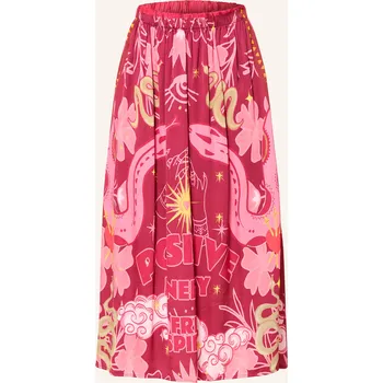 Dámská sukně Miss Goodlife Dámská Saténová Sukně Free, tmavě červená /...