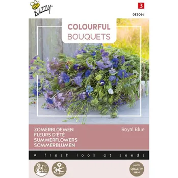 Semeno Semena - COLOURFUL ´LETNÍ KVĚTINY ROYAL BLUE´