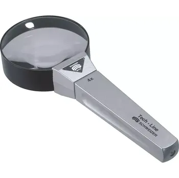 Lupa Ruční lupa Tech-Line 4-ná sobná D 65 mm SCHWEIZER