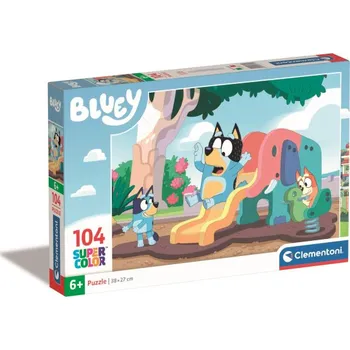 Clementoni - Puzzle Supercolor 104 Bluey 2