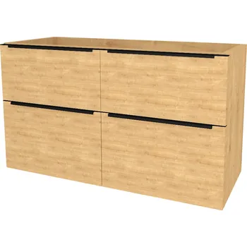 Koupelnový nábytek Mereo Mailo Koupelnová skříňka 1205x700x476 mm, černé madlo, Multidecor, Dub Arlington, CN593SBDARL