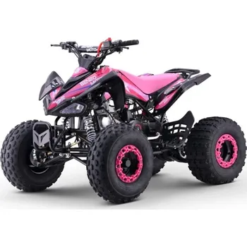 Odrážedlo Benzínová čtyřkolka pro děti Beneo Motors ZXT růžová - 125cm3