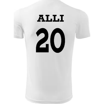 Dětský fotbalový dres Alli - Barva: bílá, Velikost 10let