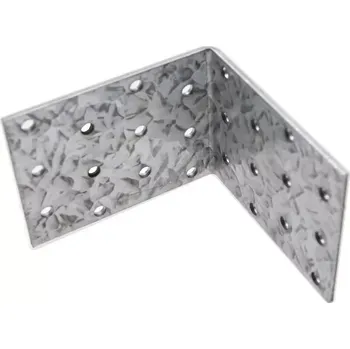plech spojovací, 80x80x60x2,5mm, 90°, pozinkovaný (BGS1080948)