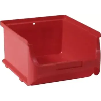 Skříňka na nářadí Plastový zásobník Meva-tec 137 x 160 x 81 mm (červený) (MEV4639-6)