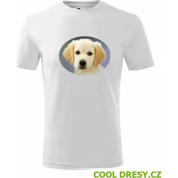 Chlapecké tričko Dětské tričko se psem 2 - Barva: bílá, Velikost 12let