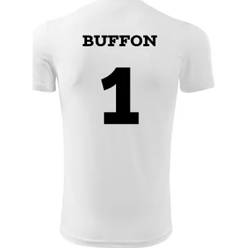 Dětský fotbalový dres Buffon - Barva: bílá, Velikost 8let