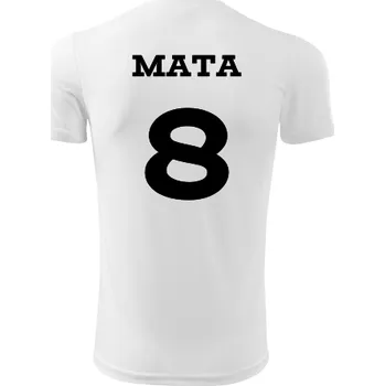 Dětský fotbalový dres Mata - Barva: bílá, Velikost 10let