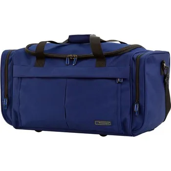 Střední cestovní taška s kapsami a popruhem 80l Snowball 32170 tmavě modrá