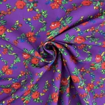 Tibet lidový vzor MK - Fialová